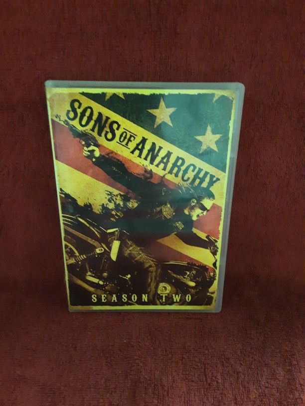 Sons of Anarchy Season Two 2 4 Disc DVD Set