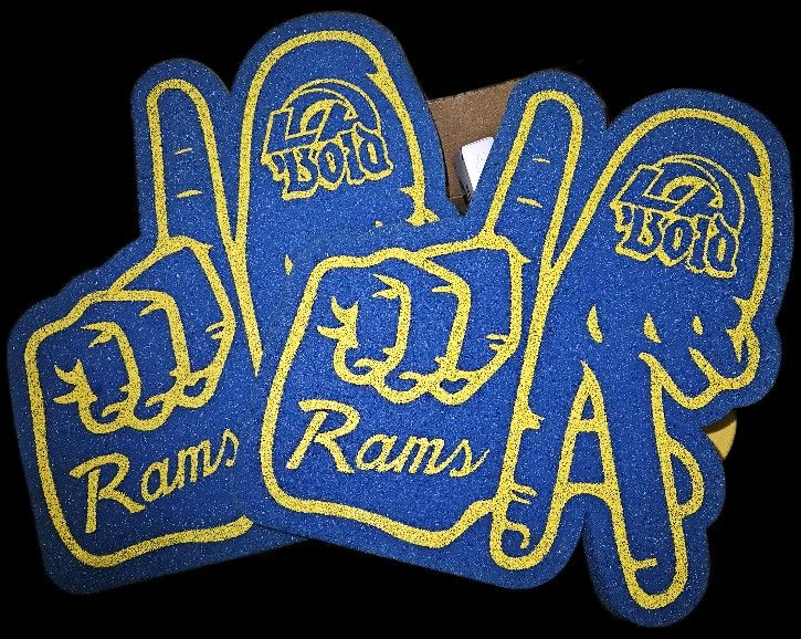 LOS ANGELES RAMS FOAM LA HANDS