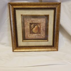 Framed Pear Print