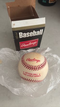 Rawlings Official 1994 World Series Ball