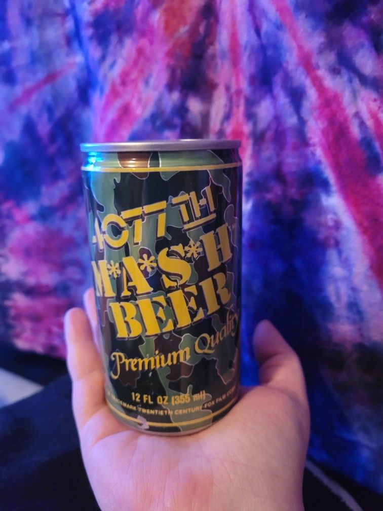 4077th MASH Premium Quality Beer Can (Never Been Opened)