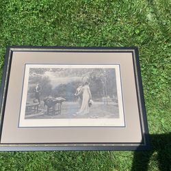 Print In matting And Custom Frame “ A Peacemaker” 