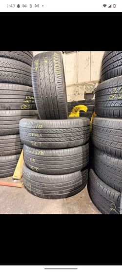 215/55/18 bridgestone set