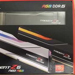32GB G.Skill DDR5 Trident Z5 Neo RGB 6000MHz CL30 1.35V Dual Channel Kit (2X 16GB) Black