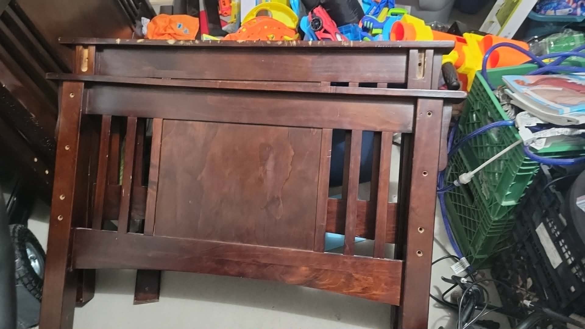 Twin over Full bunk bed