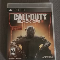 Call of Duty Black Ops III Multiplayer & Zombies PS3 PlayStation 3