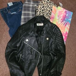 Girls Size 7/8 Clothing And Shoe Lot