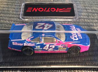 Racing 1.64 scale car in display case collectible a great gift