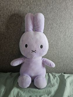 Purple miffy plushy