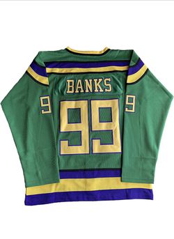 Adam Banks Mighty Ducks 99 Hockey Jersey