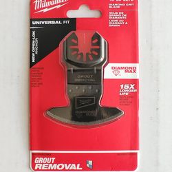 Milwaukee grout removal tool blade