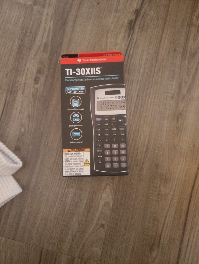 Brand New TI-30xIIS Fundamental, 2-line Scientific Calculator
