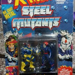 Steel Mutants Cyclops Vs. Mr. Sinister