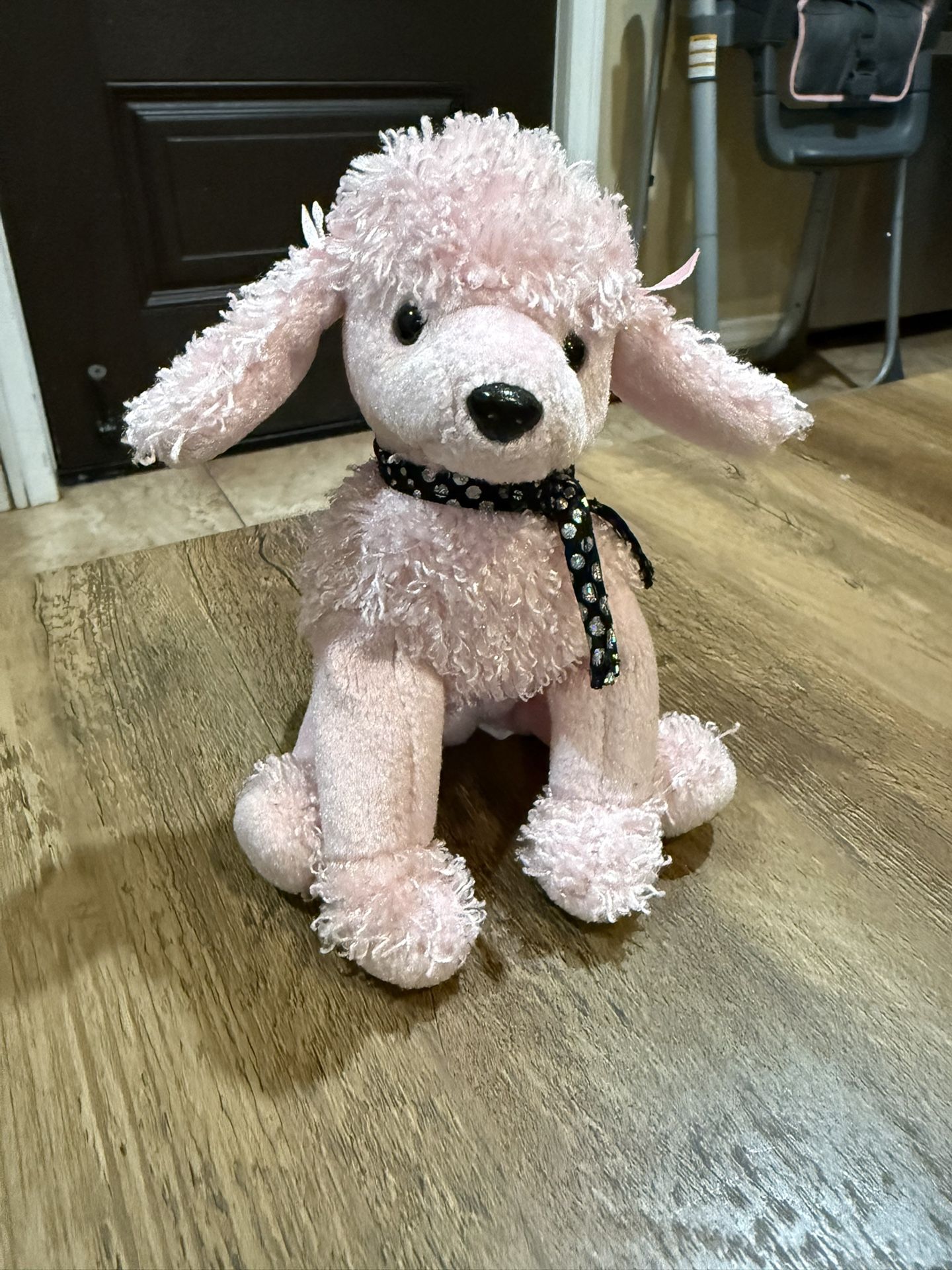 Pink Poodle Plushie