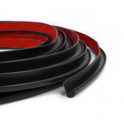 RV J-Shape Rain Gutter Rubber Drip Rail 40Ft