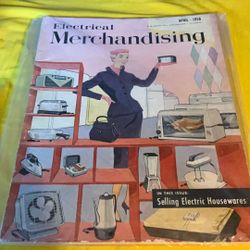 1950S  Electrical  Merchandising  Magazine,  Mcm  Kitchen  228 Pages