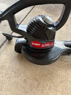 Toro super blow VAC leaf blower