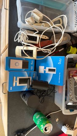 It of 7 ring cameras - 3 new