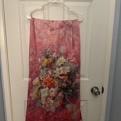 Stylish Silk Blanket Scarf