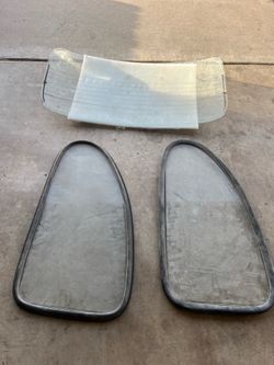 Rear and side window for old Volkswagen nettle