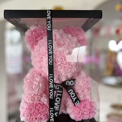 Rose Teddy Bear Flower Bear with 600+ Artificial Roses 🌹 