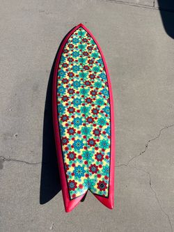 NEW Otter 6’4” Custom Fish Surfboard Shortboard