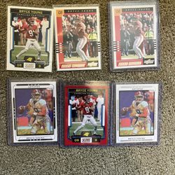 Bryce Young Rookie Card Lot 
