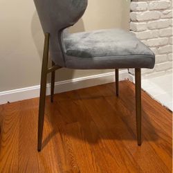 6 Brand New Grey Kitchen/Dining Room Chairs 