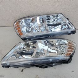 09-20 Dodge Journey Headlights Luces Micas Calaveras Faros Faroles Focos Headlamps 