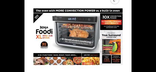 Ninja Foodi 8-in-1 XL Pro Air Countertop Oven