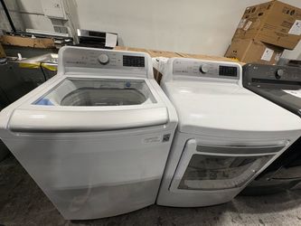 LG Top Load Washer and Dryer Set