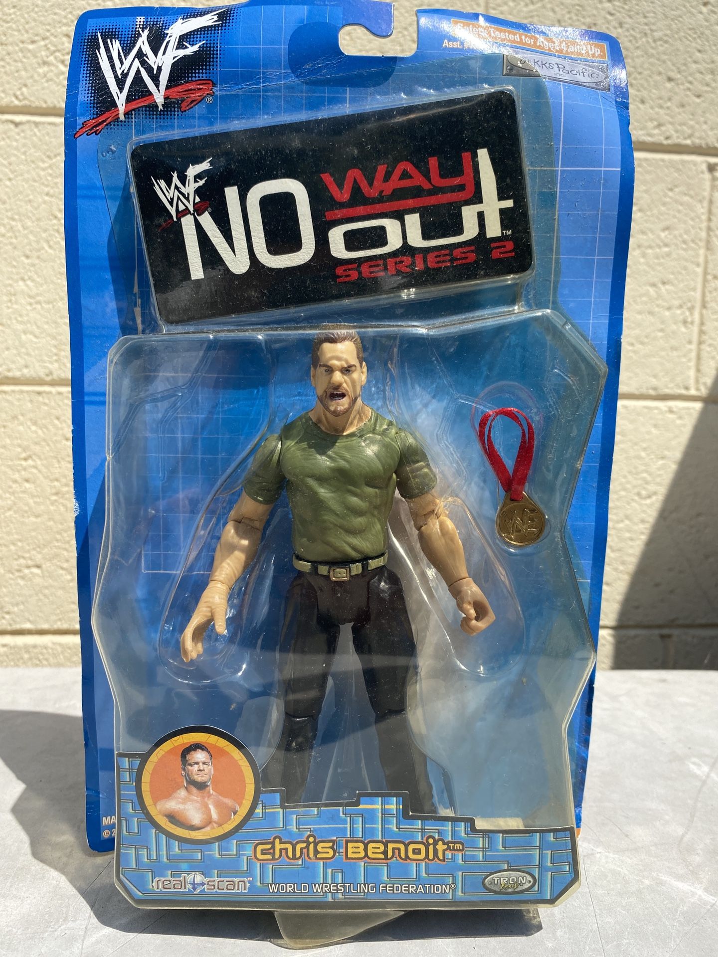 WWE Jakks : Chris Benoit Street Clothes Action Figure