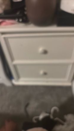 White night stand