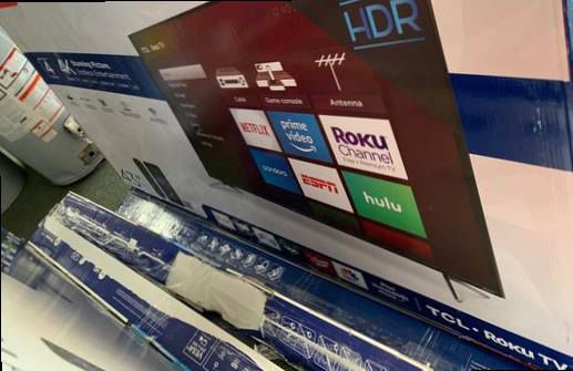 TCL ROKU SMART TVS (32” and 43”) prices vary DSY4