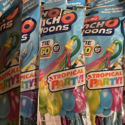 Bunch O Balloons Tropical Party Self-Sealing Water Balloons. 100+ balloons 