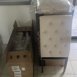 Six new chairs in the box