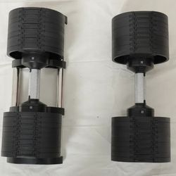 Adjustable Dumbbell Pair 5-70 lb each,  New in Box 