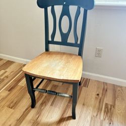 French Country Style Solid Wood Chair 