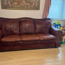 All Leather Sofa