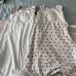 Nested bean sleep sacks size small