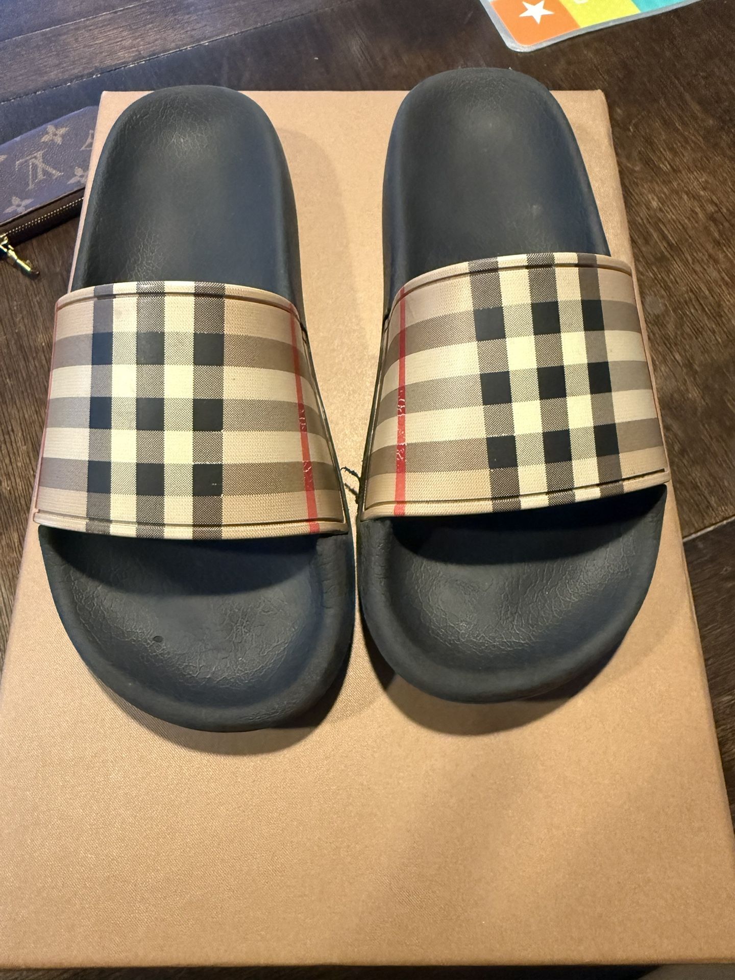 Kids Burberry Slides