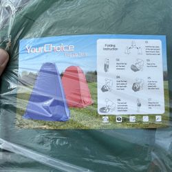 New Pop Up Tent
