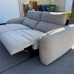 Brand New. All Modern Sofa Recliner. $599