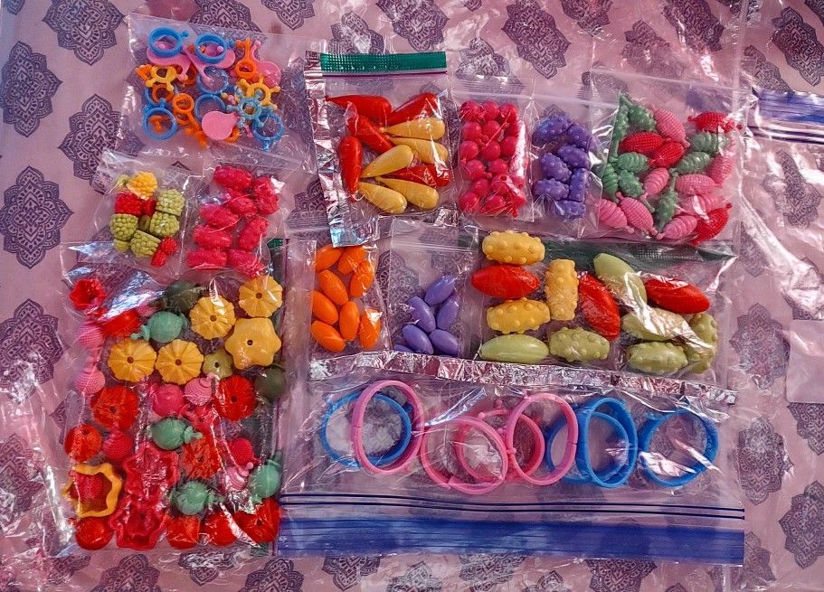 Frcolor Snap Beads - 184 Pieces
