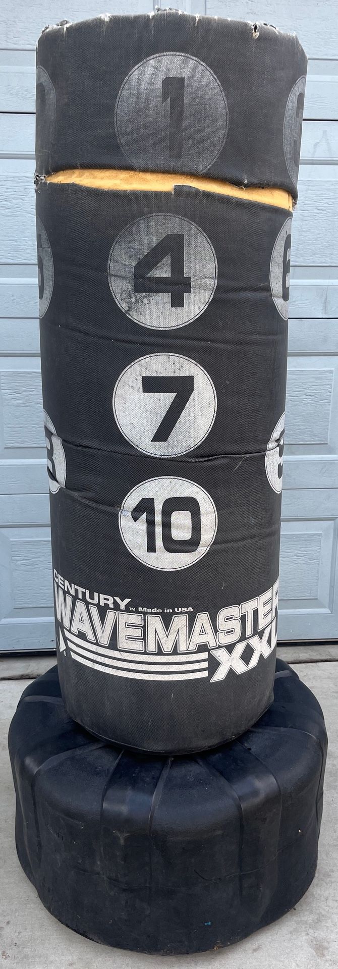Free Used Century Wavemaster XXL Freestanding Training Punching Heavy Bag