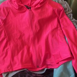 Womens Pink Hoodie 1x Band New $6