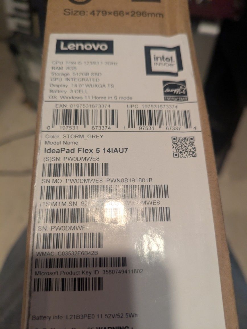 LENOVO IDEAPAD FLEX 5 14IAU7