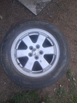 Toyota Prius Spare Tire Rim Wheel 