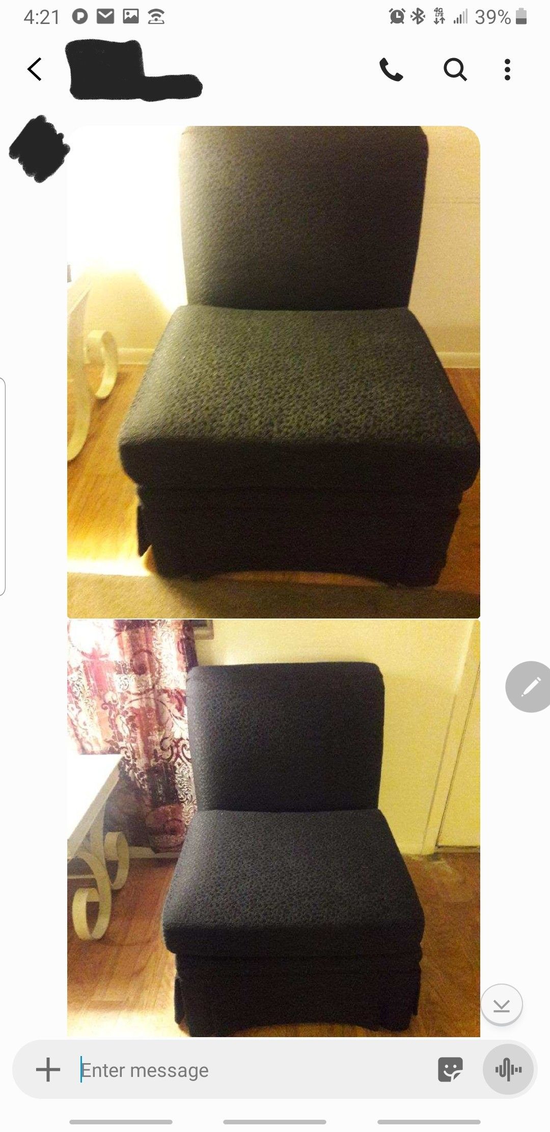 Single sofa set of 2
