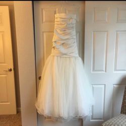 Vera Wang Wedding Dress Gown Size 14/16